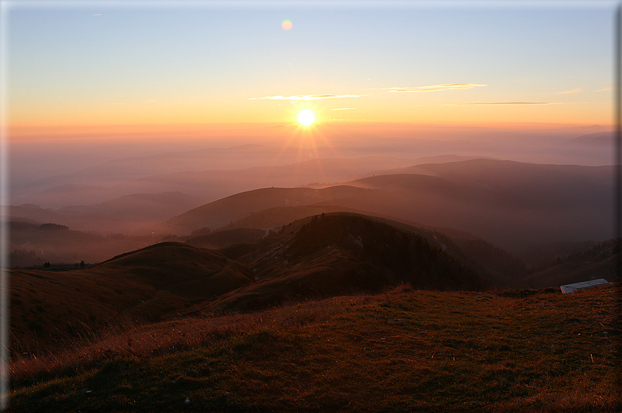 foto Tramonto da Cima Grappa